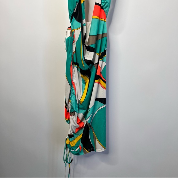 SOLD!Fashion Nova X Wrap Sexy Halter Dress - Picture 9 of 10